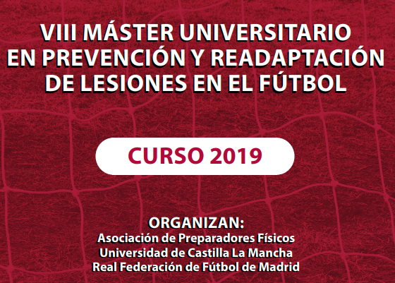 VIII Promoción del Master en Prevención y Readaptación de Lesiones en Fútbol