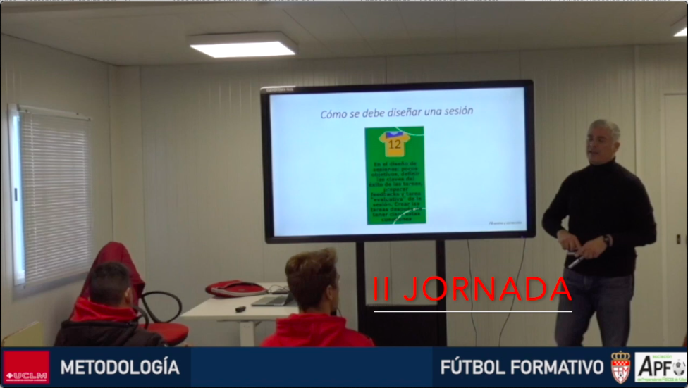 Video 2ª Jornada del I Curso en Dirección Metodológica en Fútbol
