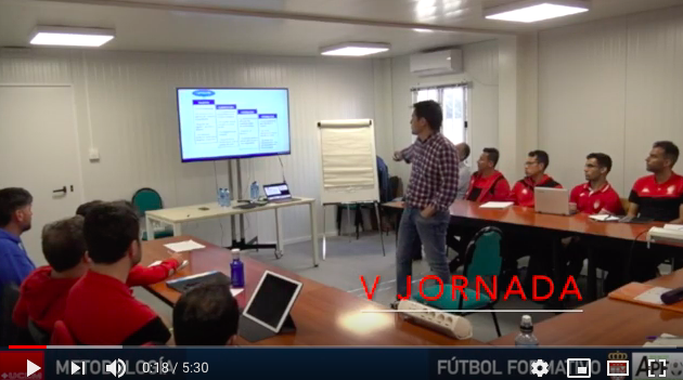 Video 5ª Jornada del I Curso en Dirección Metodológica en Fútbol