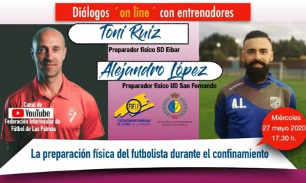 Diálogos “online” con entrenadores – Federación Interinsular de Fútbol de Las Palmas