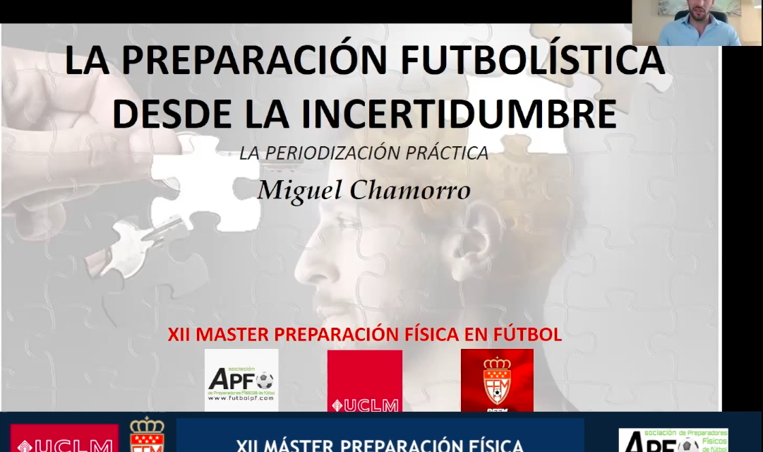 Vídeo resumen “Preparación futbolística desde la incertidumbre” – Miguel Chamorro